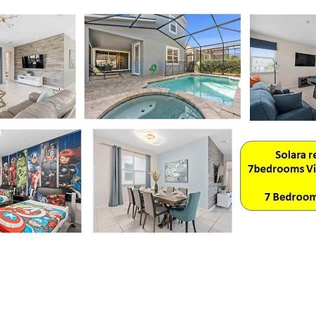 Modern Solara Villa With Pool, 7Bd Kissimmee Luaran gambar